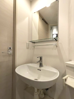 洗面設備　洗面所です