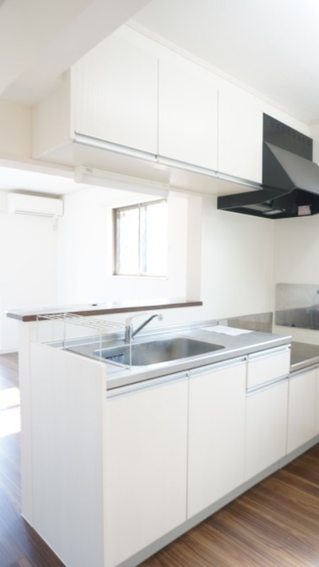 キッチン　図面と現状に相違がある場合には現状を優先