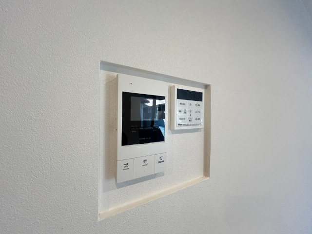 セキュリティ　モニターフォン付きです