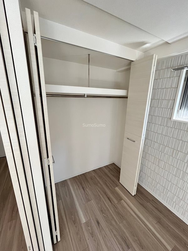 収納　大きなスペースがあり、収納には困りません