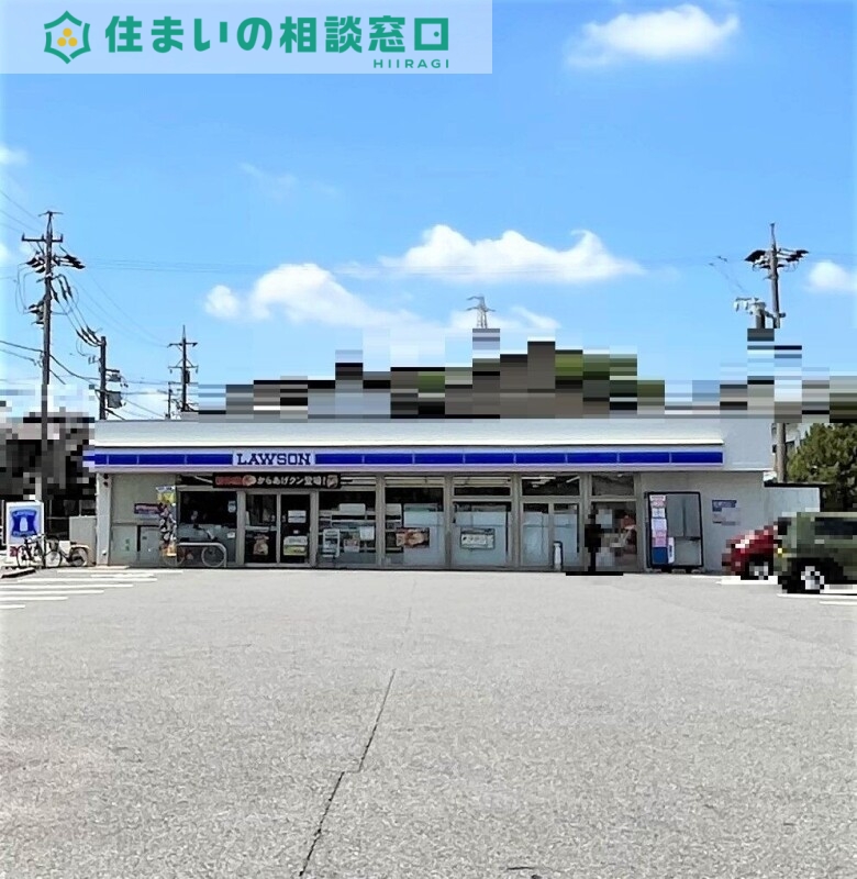 コンビニ　ローソン岡崎堂前店（コンビニ）まで595m