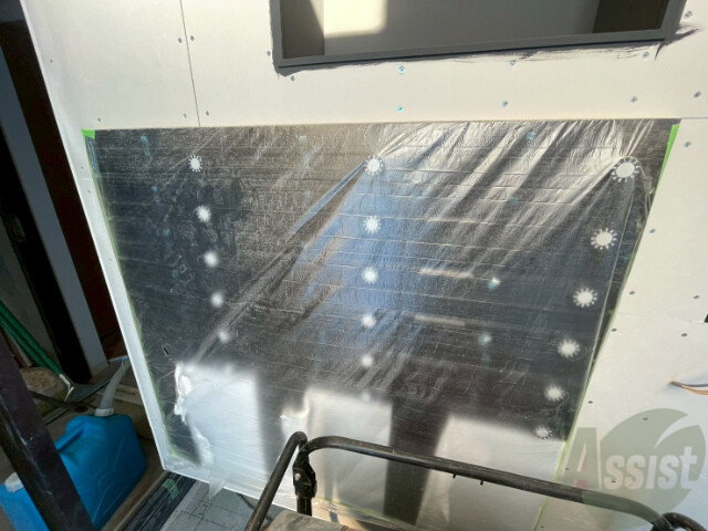 眺望　"街中ですので建物はありますが風通しバッチリですよ！　"