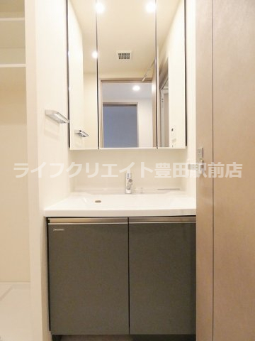 洗面設備　※同建設会社施工済み物件の写真です。（イメージ）