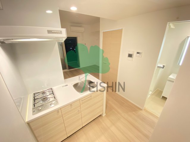 キッチン　シンプルな清潔感のあるキッチンです！