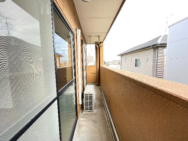バルコニー　横幅があります