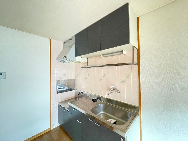 キッチン　２口コンロ設置可能です