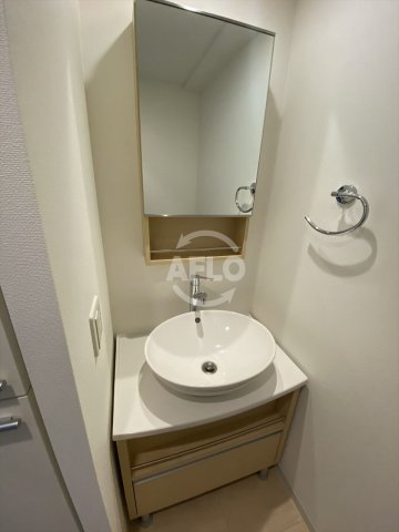 洗面設備　アーバネックス北浜　洗面化粧台