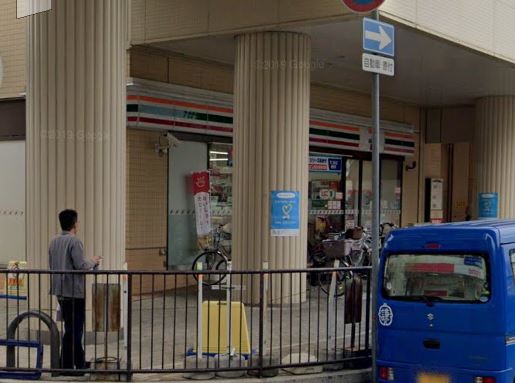 コンビニ　セブンイレブン 神戸JR住吉駅前店（コンビニ）まで532m
