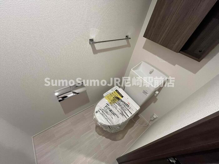 トイレ　ゆったりとした空間のトイレです