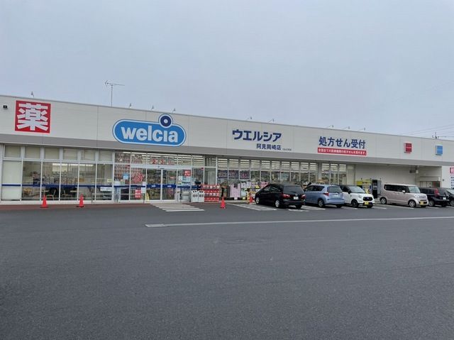 ドラックストア　ウエルシア阿見岡崎店（ドラッグストア）まで850m