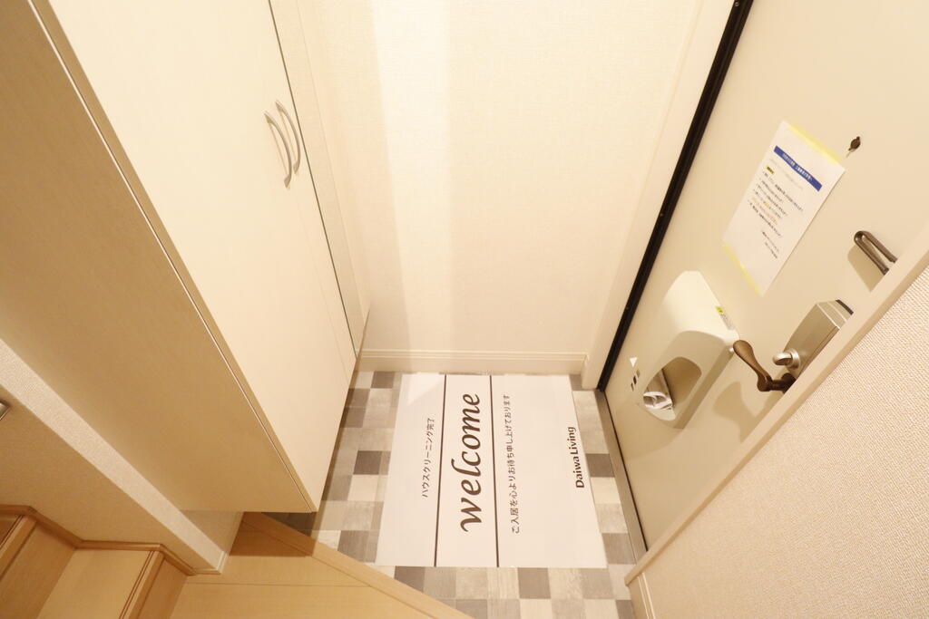 玄関　シューズBOXあります♪