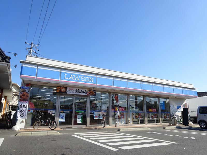 コンビニ　ローソン岡山十日市店（コンビニ）まで595m