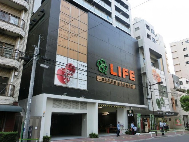 スーパー　ライフ新御徒町店（スーパー）まで676m