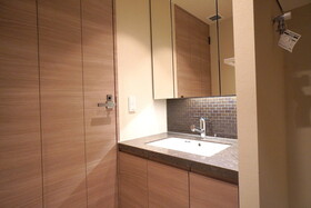 洗面設備　※別部屋の参考写真です。