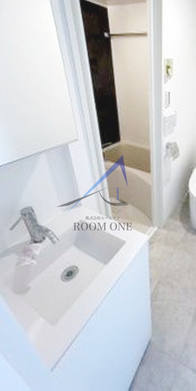 洗面設備　洗面台です。