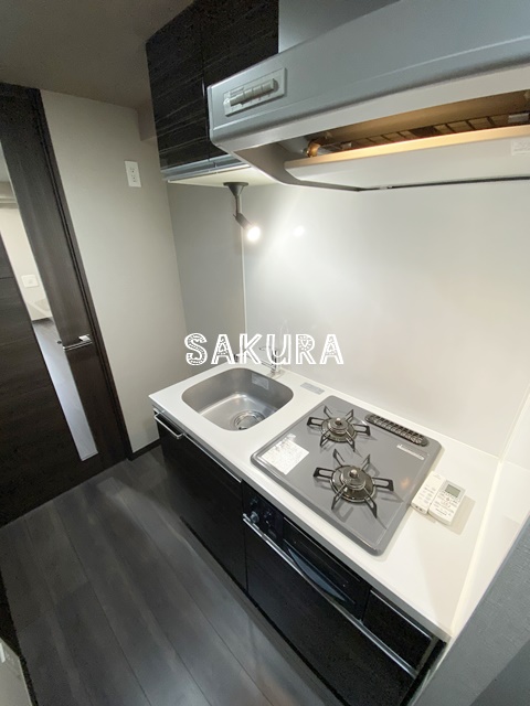 キッチン　自炊をされる方に嬉しい2口コンロ♪