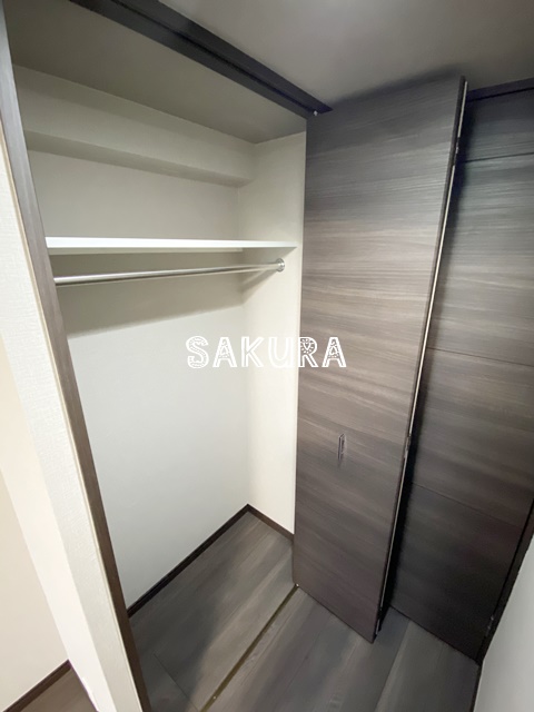 収納　お荷物の多い方でも安心のクローゼット付き♪