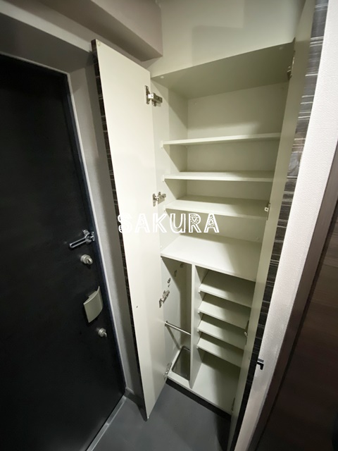 玄関　大容量のシューズボックス♪