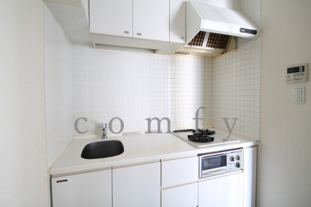 キッチン　シスキッチン二口コンロ