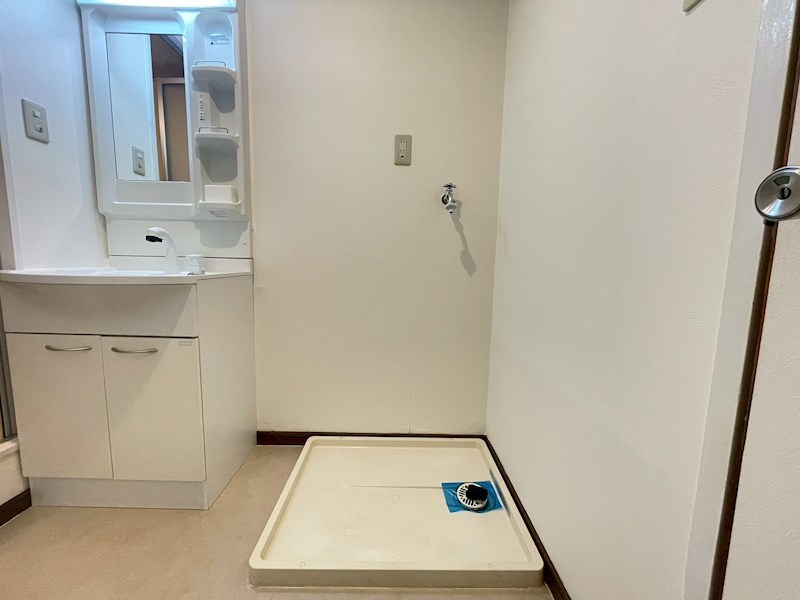 その他　洗濯機は脱衣場に置けます。