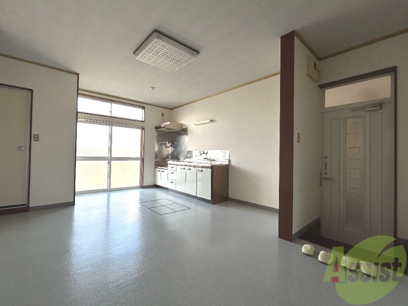 居室・リビング　こちら生活のメインとなるＬＤＫ部分になります。