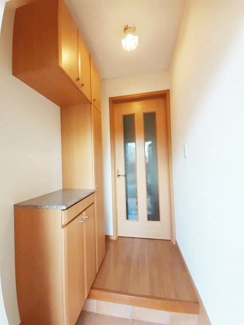 玄関　明るい玄関です