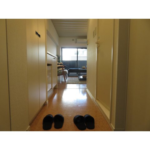 玄関　中はこのようになっています