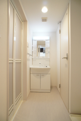 洗面設備　洗面所です