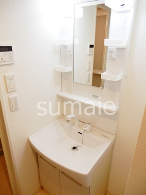 洗面設備　独立洗面台！