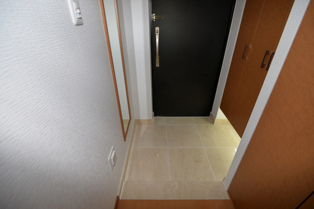 玄関　ゆったりとした玄関です