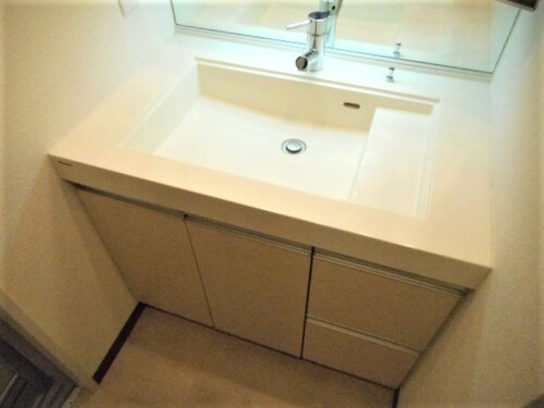 洗面設備　洗面台　※前回募集時撮影2022年06月