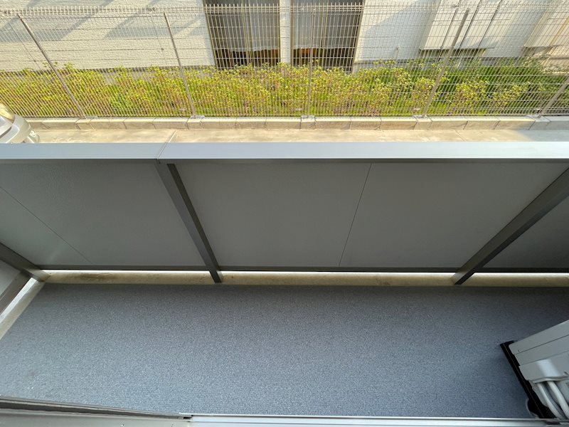 バルコニー　別部屋参考になります。
