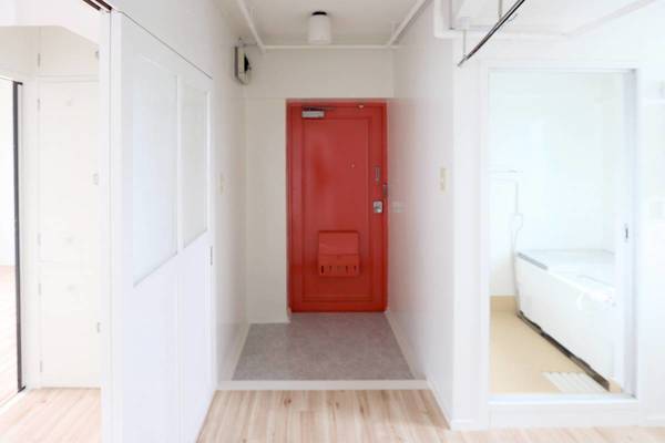 玄関　ビレッジハウスの同一物件・同一タイプの間取りの写真です