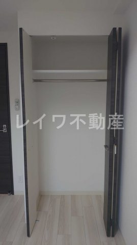 収納　大きなスペースがあり、収納には困りません