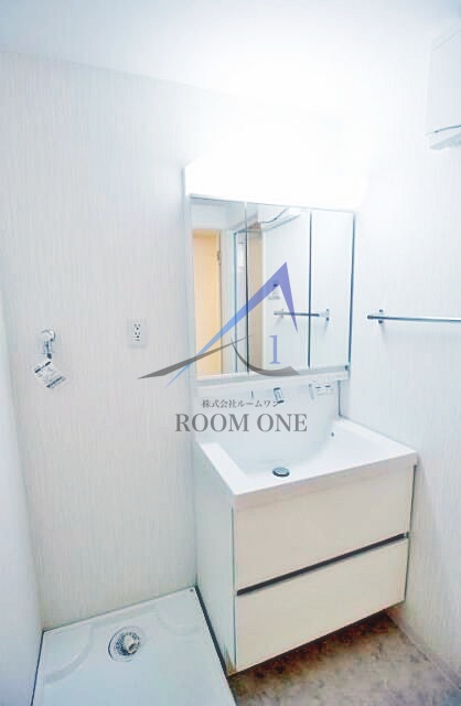 洗面設備　洗面台です。