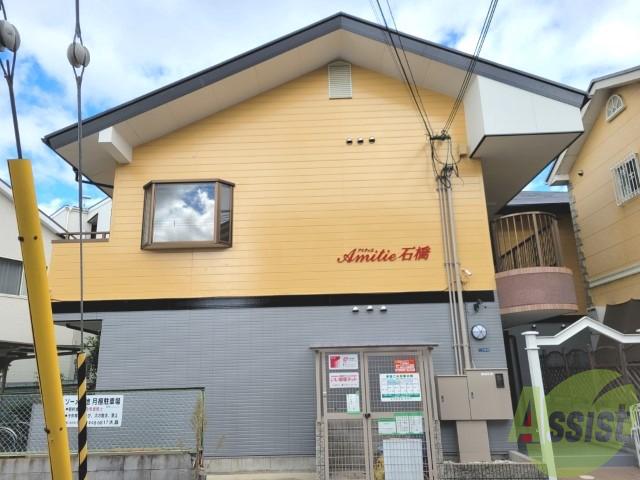 建物外観　池田市石橋「アミティエ石橋」