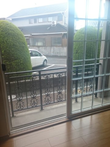 バルコニー　広々としたバルコニーです