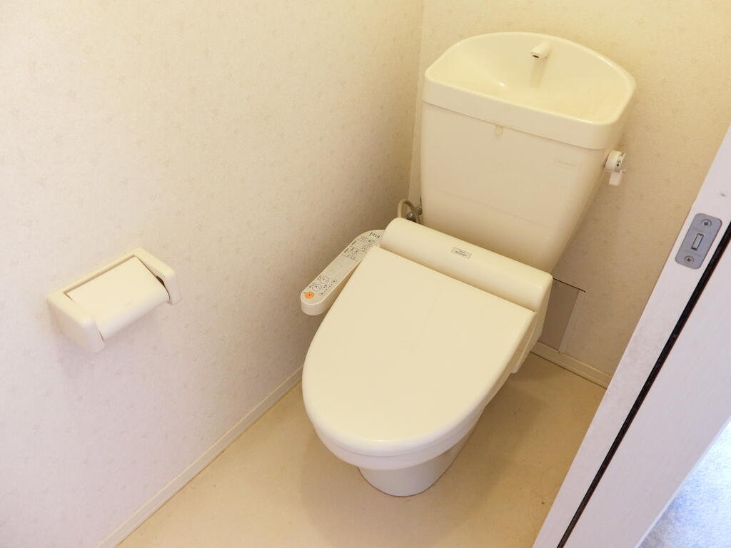 トイレ　清掃前の写真を使用しております。