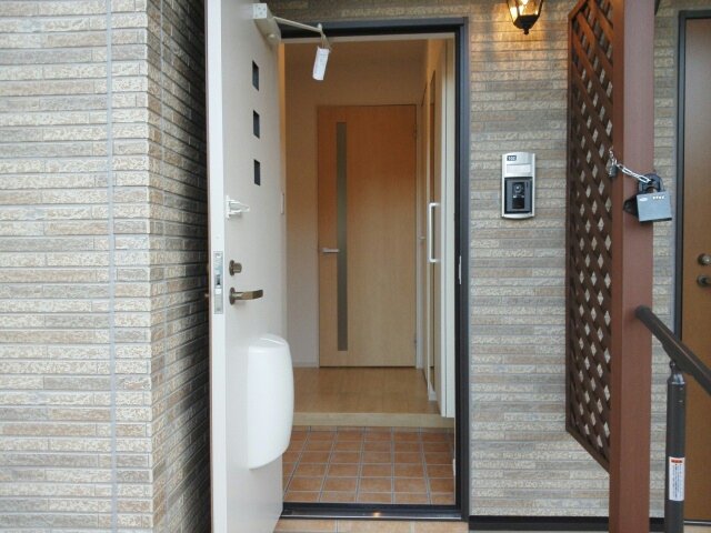 玄関　明るい玄関です