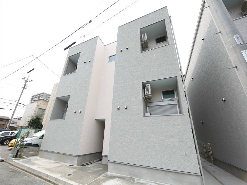 建物外観　外観　デザイナーズ　光インターネット無料