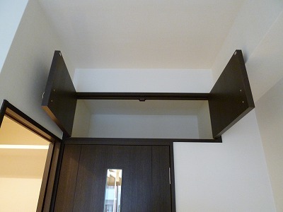 収納　上部収納棚