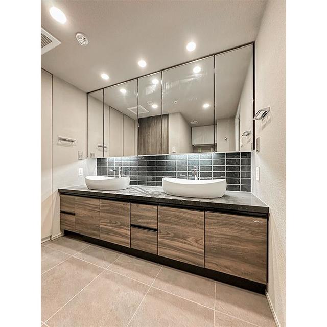 洗面設備　※写真は同タイプ住戸です。