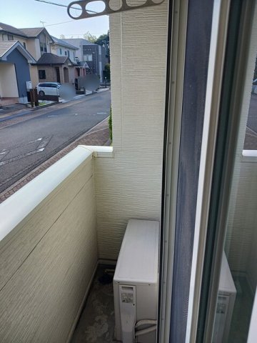 バルコニー　広々としたバルコニーです