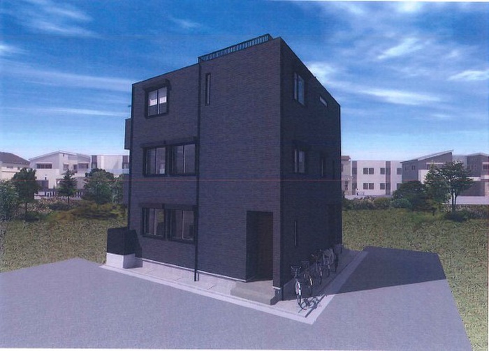 建物外観　完成予想図