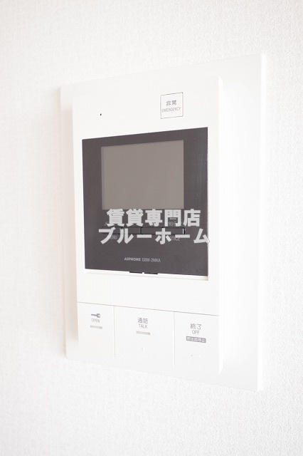 セキュリティ　安心のモニター付きインターホン！