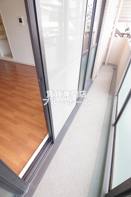 バルコニー　風通しの良いバルコニー！