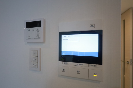 セキュリティ　※別部屋の写真です