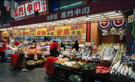 スーパー　生鮮館　黒門中川（スーパー）まで619m