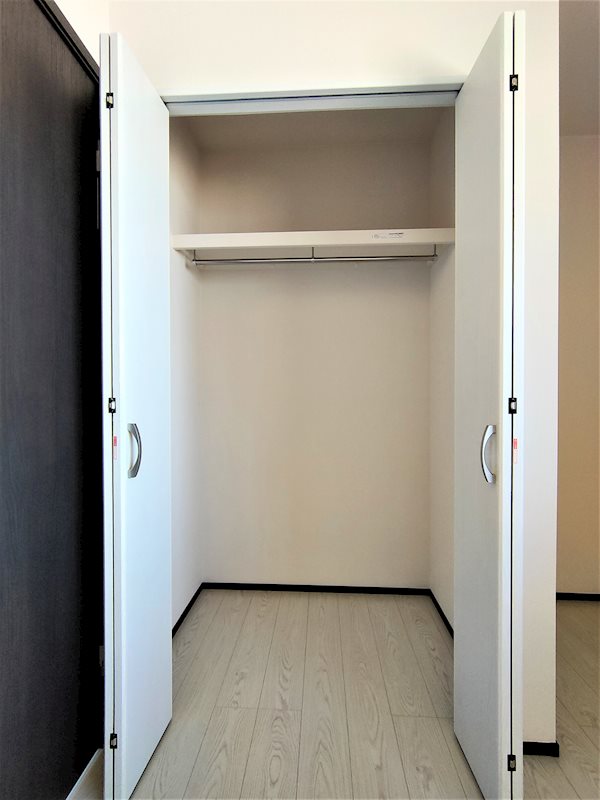 収納　ご家族の荷物をたっぷり収納可能です。