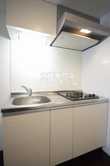キッチン　2口コンロのシステムキッチンです！